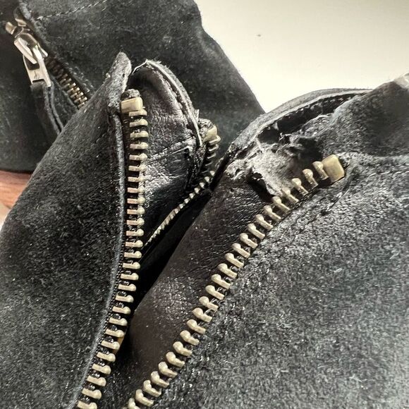COPY - Women's Sam Edelman Packer Double Zip Ankle Boots Booties Shoes Size 7 W… - Picture 8 of 9